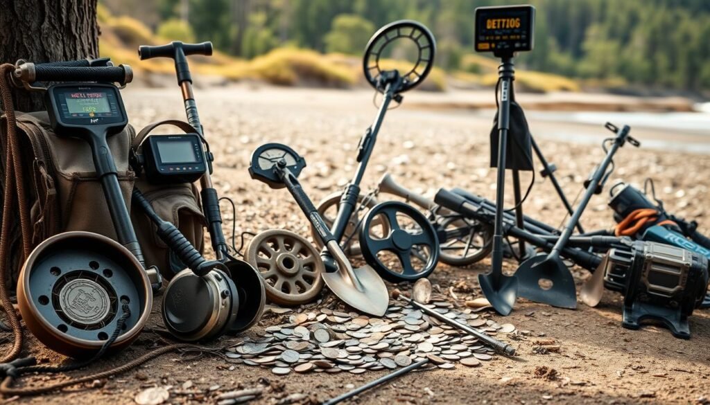 equipamentos de detectorismo